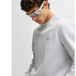 Sweatshirts*Boss Drop Needle Crewneck Sweatshirt in Grey