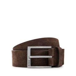 Belts*Boss Elloy Leather Belt in Brown