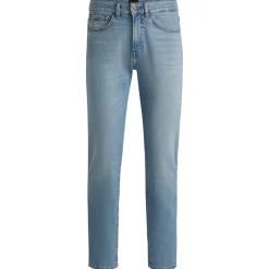 Jeans*Boss Five Pocket Design Regular Fit Jeans in Blue