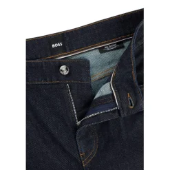 Jeans*Boss Five Pocket Design Regular Fit Jeans in Blue