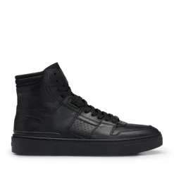 Trainers|Footwear*Boss Gary Hi-Top Trainers in Black
