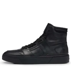 Trainers|Footwear*Boss Gary Hi-Top Trainers in Black
