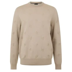 Knitwear*Boss H Bahelo 10267194 01 in Beige