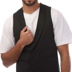 Formalwear*Boss Henry3 Waistcoat in Black