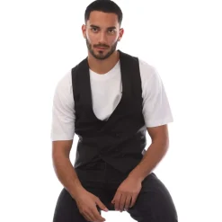 Formalwear*Boss Henry3 Waistcoat in Black