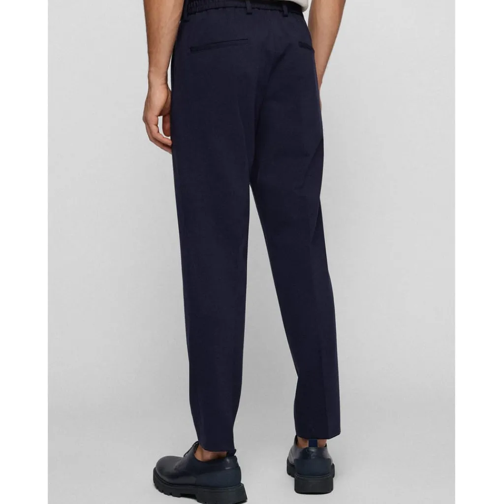Formalwear*Boss H-Genius Trousers in Dark Blue