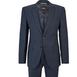 Formalwear*Boss H-Huge 3 Piece Suit in Dark Blue