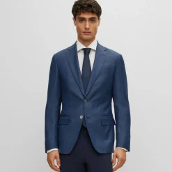 Formalwear*Boss H-Hutson Slim-Fit Blazer in Blue