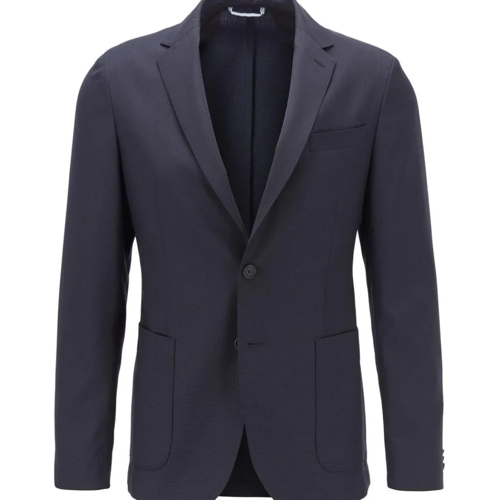 Formalwear*Boss Hooper Blazer Jacket in Dark Blue