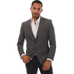 Formalwear*Boss Huge6 Blazer Jacket in Grey
