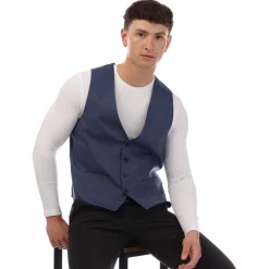 Formalwear*Boss Huge6 Waistcoat in Blue