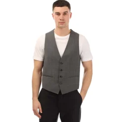 Formalwear*Boss Huge6 Waistcoat in Grey