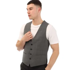 Formalwear*Boss Huge6 Waistcoat in Grey