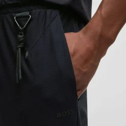 Trousers*Boss Hwoven Tracksuit Bottoms in Black