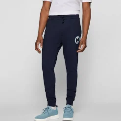Trousers*Boss Javan Tracksuit Bottoms in Dark Blue