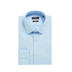 Formalwear*Boss Jenno Slim-Fit Shirt in Light Blue