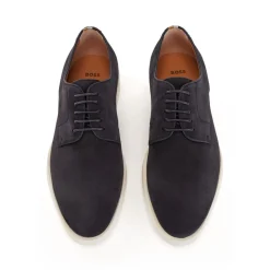 Shoes*Boss Jerrard Derby Shoes in Dark Blue