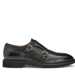 Shoes*Boss Jerrard Monk Shoes in Black