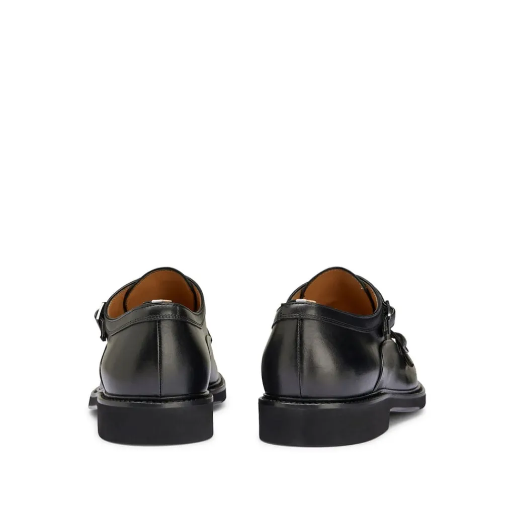 Shoes*Boss Jerrard Monk Shoes in Black