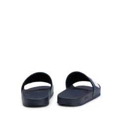 Beach Shoes*Boss Kirk Sliders in Dark Blue