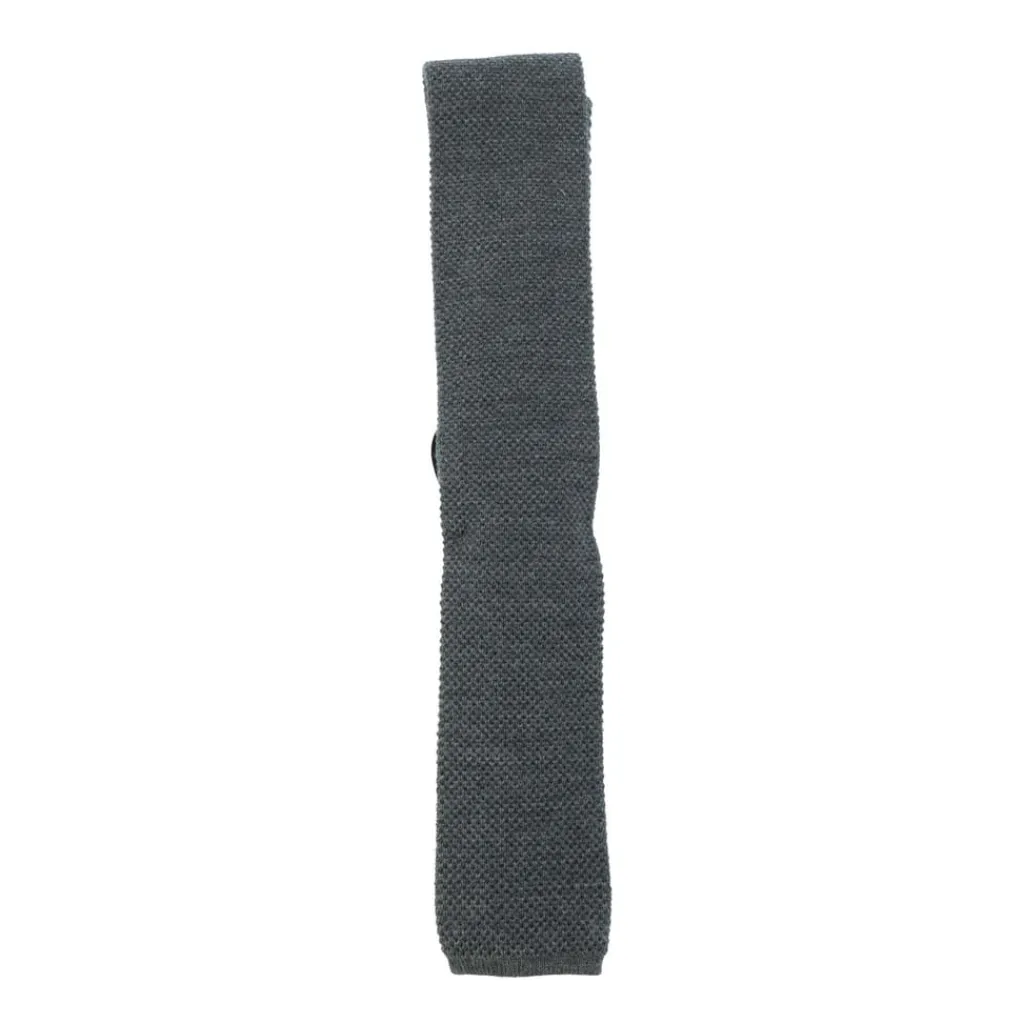 Formalwear*Boss Knitted Tie in Silver
