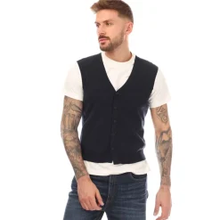 Knitwear|Coats And Jackets*Boss Kortility Vest in Dark Blue