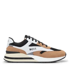 Trainers|Footwear*Boss Kurt Running Trainers in Brown