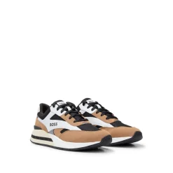 Trainers|Footwear*Boss Kurt Running Trainers in Brown