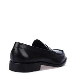 Shoes*Boss Leather Loafers in Black