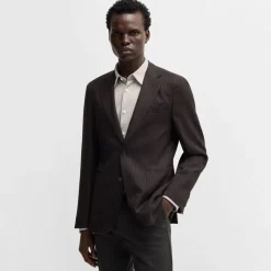 Formalwear*Boss L-Heston Slim-Fit Blazer in Purple