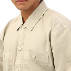 Coats And Jackets*Boss Locky 2 Overshirt in Beige