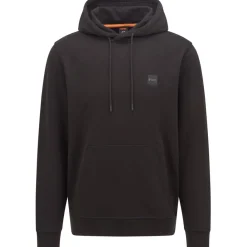 Hoodies*Boss Logo Patch Hoodie in Black