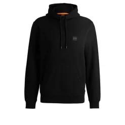 Sweatshirts*Boss Logo Patch Hoodie in Black