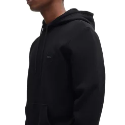 Sweatshirts*Boss Logo Patch Hoodie in Black
