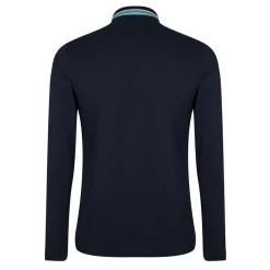 Polo Shirts*Boss Long Sleeve Polo Shirt in Blue
