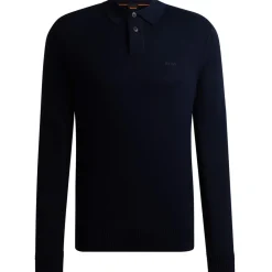 Polo Shirts*Boss Long Sleeve Regular Fit Sweater in Black
