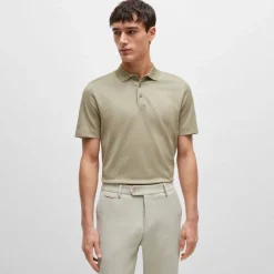 Polo Shirts*Boss L-Perry 65 Regular-Fit Polo Shirt in Green