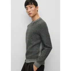 Knitwear*Boss Marameo Crew Neck Regular Fit Sweater in Black