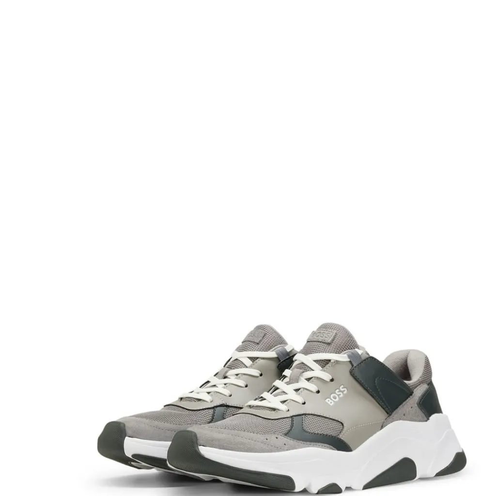 Fitness And Gym Footwear|Running Shoes*Boss Mens Asher Running Shoes in White