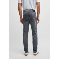 Jeans*Boss Mens Charleston4 10219924 04 Slim Fit Jeans in Grey