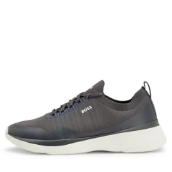 Footwear|Trainers*Boss Mens Dean Run Trainers in Grey