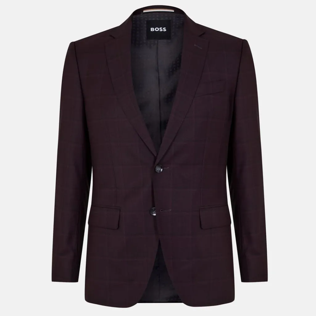 Formalwear*Boss Mens H Huge 2pcs 224 10262480 01 Suit in Red