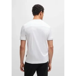 Polo Shirts*Boss Mens H Thompson 40 Ps 10262914 01 Polo Shirt in White