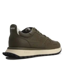 Trainers|Footwear*Boss Mens Jonah Run Trainers in Green