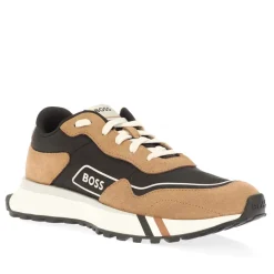 Trainers|Footwear*Boss Mens Jonah Run Trainers in Brown