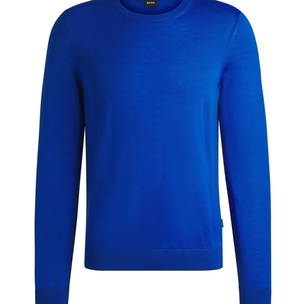 Knitwear*Boss Mens Leno P 10241501 01 Jumper in White