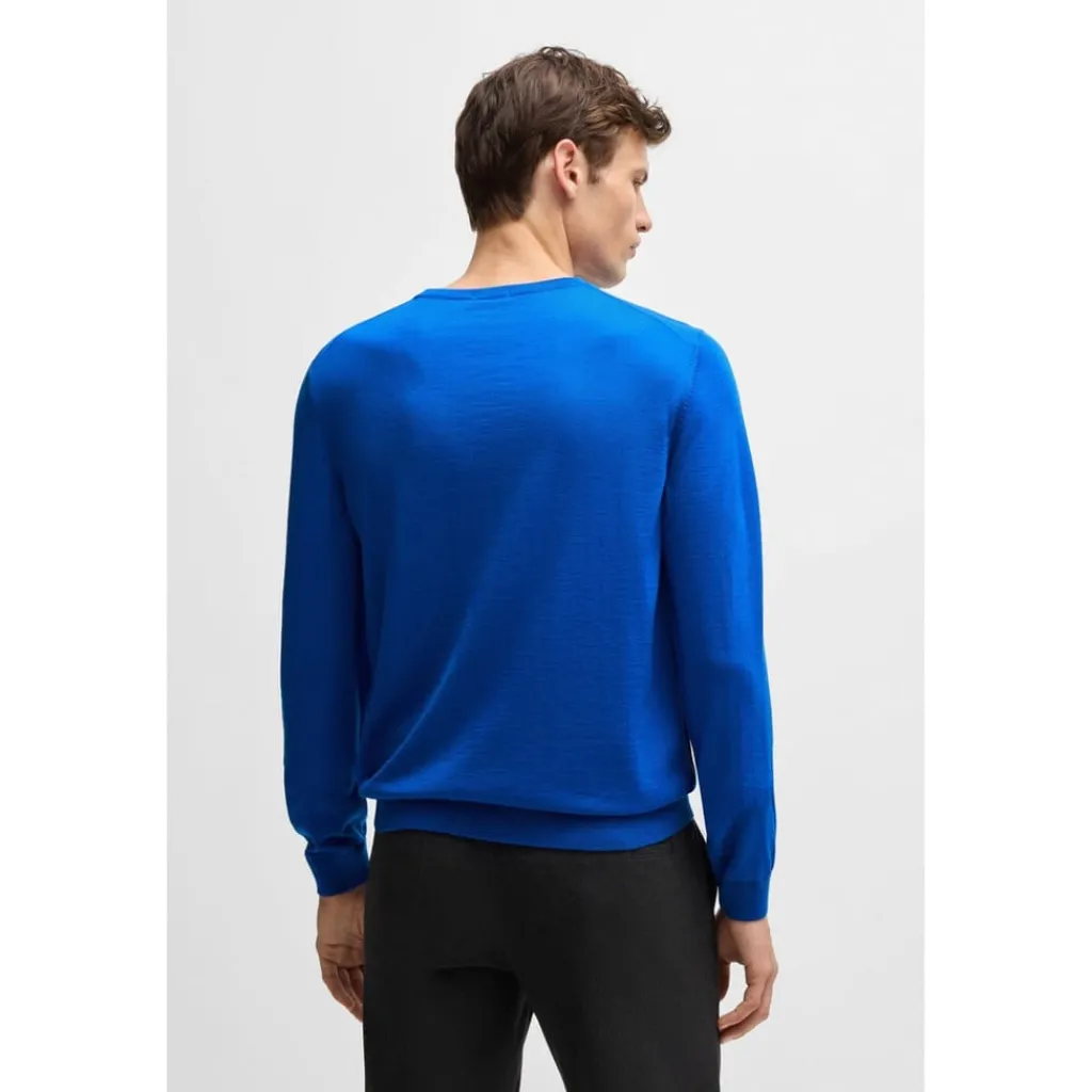 Knitwear*Boss Mens Leno P 10241501 01 Jumper in White