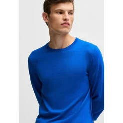 Knitwear*Boss Mens Leno P 10241501 01 Jumper in White
