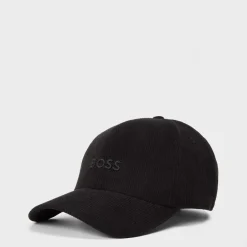 Caps-Hats*Boss Mens Zed Co 10261166 01 Baseball Cap in Black