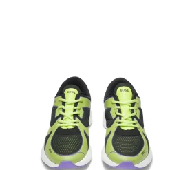 Fitness And Gym Footwear|Running Shoes*Boss Owen Mixed Material Trainers in Green